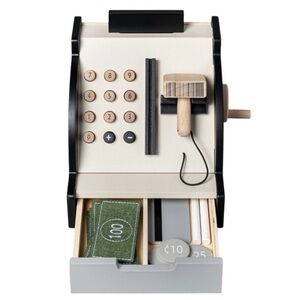 Toy Wood Cash Register Set Hearth and Hand Educational Math